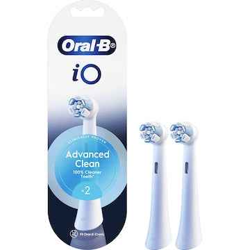 Oral-B iO Advanced Clean Tooth Brush Refills 2 pack