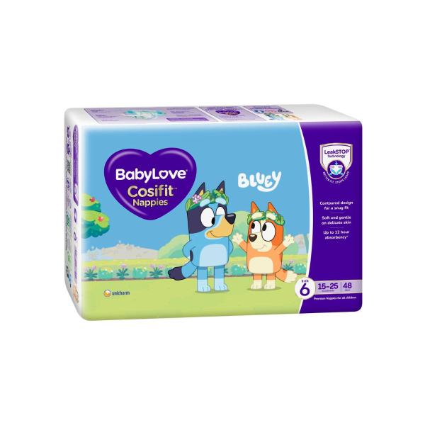 Cosifit Nappies Size 6 (15-25kg)
