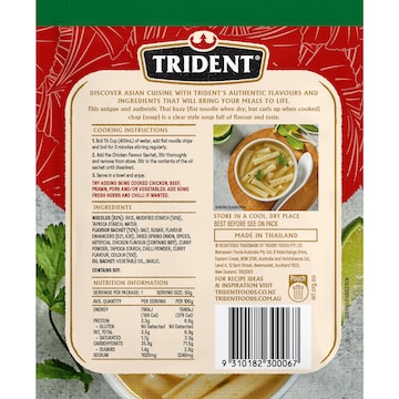 Trident Chicken Instant Thai Noodle Soup 50g