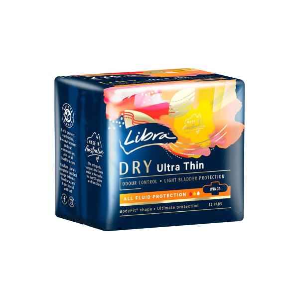 Dry Ultra Thin Pads With Wings
