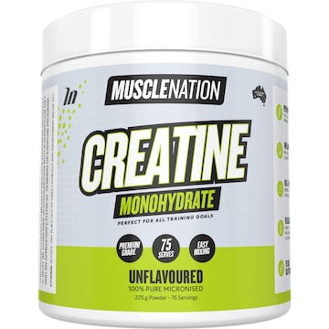 Muscle Nation Creatine Monohydrate Unflavoured 225g