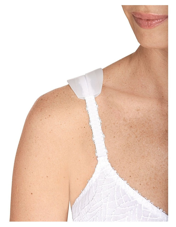Silicone Shoulder Supports Pads in White