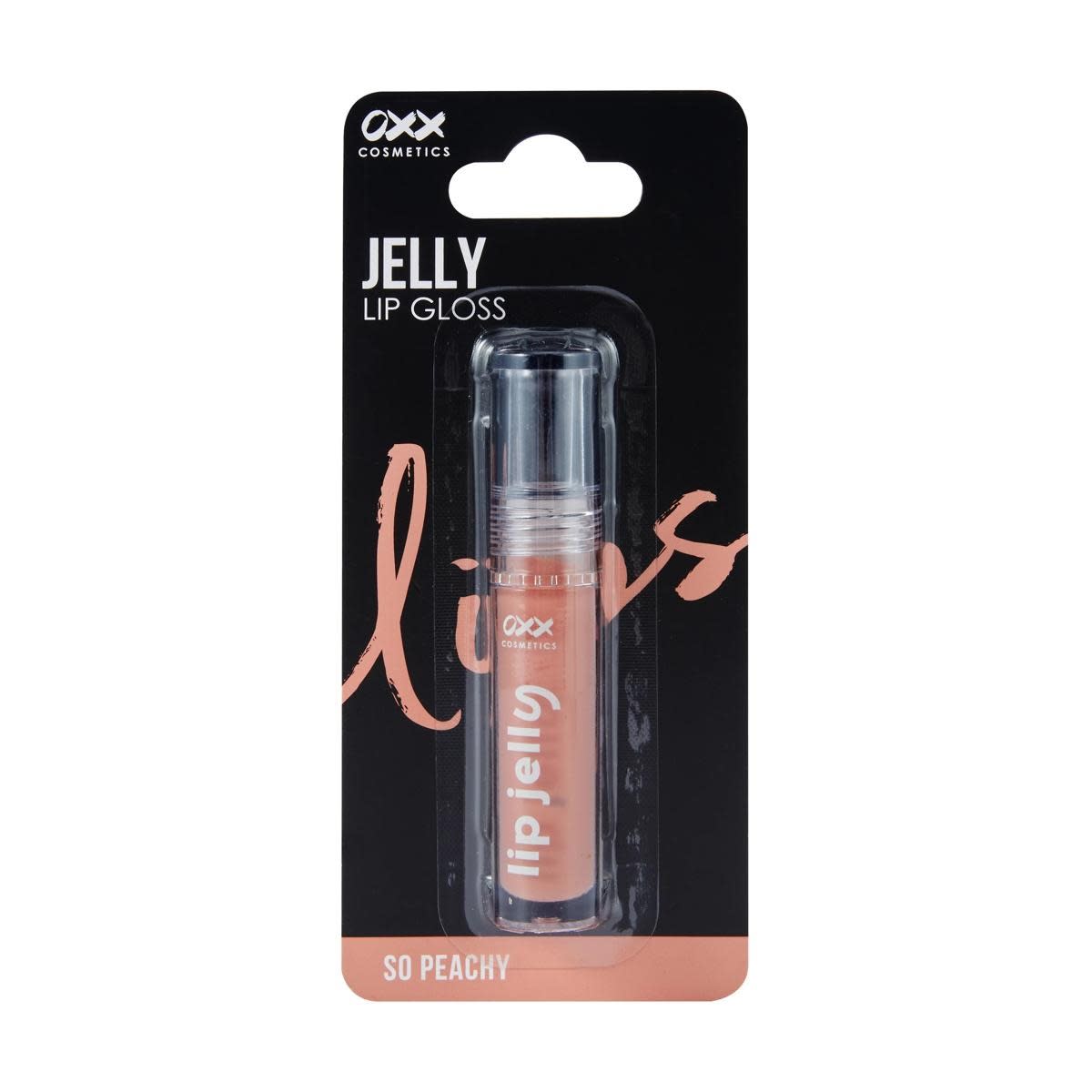 OXX Cosmetics Jelly Lip Gloss - So Peachy