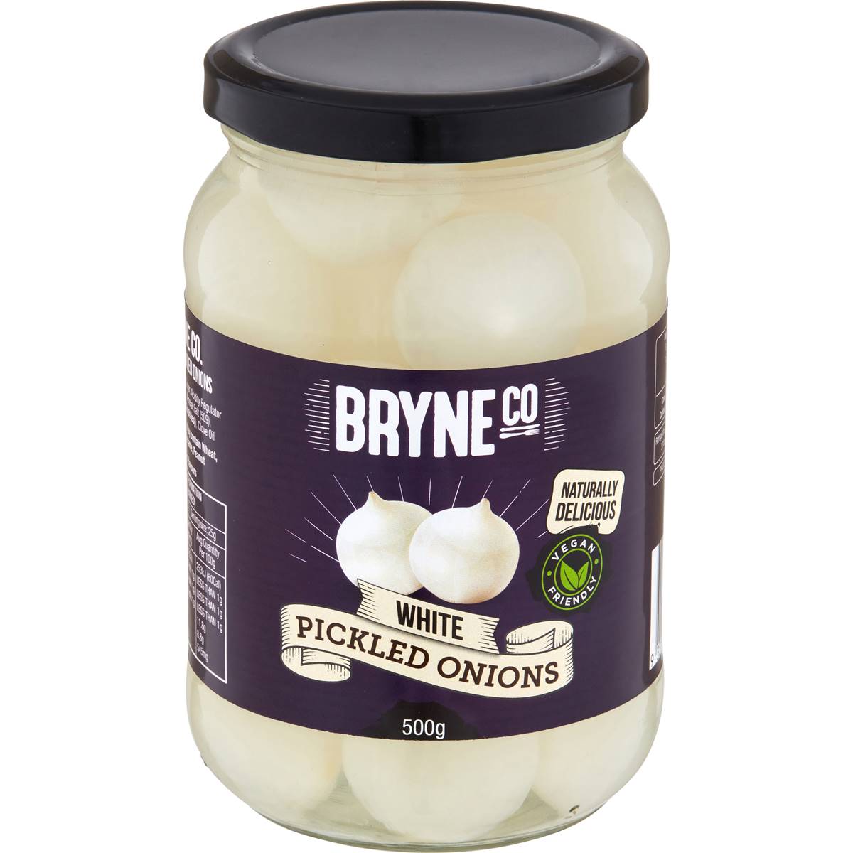 Bryne Co White Pickled Onions 500g