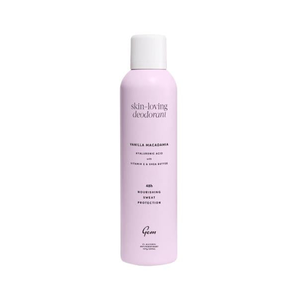 GEM SKIN LOVING DEODORANT VANILLA & MACADAMIA 127G/ 207ML