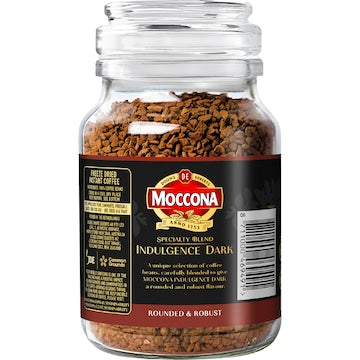 Moccona Freeze Dried Instant Coffee Indulgence Dark 200g