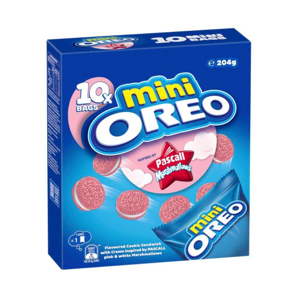 OREO MINI PASCALL MARSHMALLOW 204G