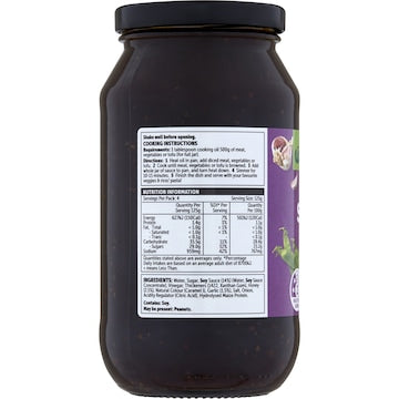 Woolworths Honey Soy & Garlic Simmer Sauce 500g