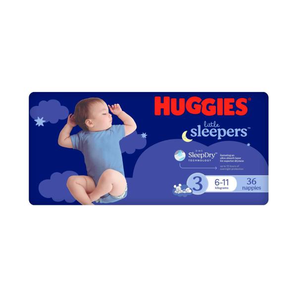 Little Sleepers Nappies Size 3: 36 Pack