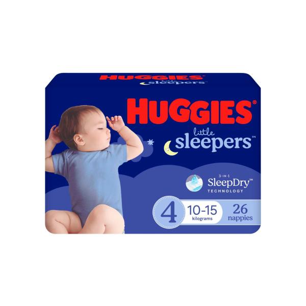 Little Sleepers Overnight Nappies Size 4
