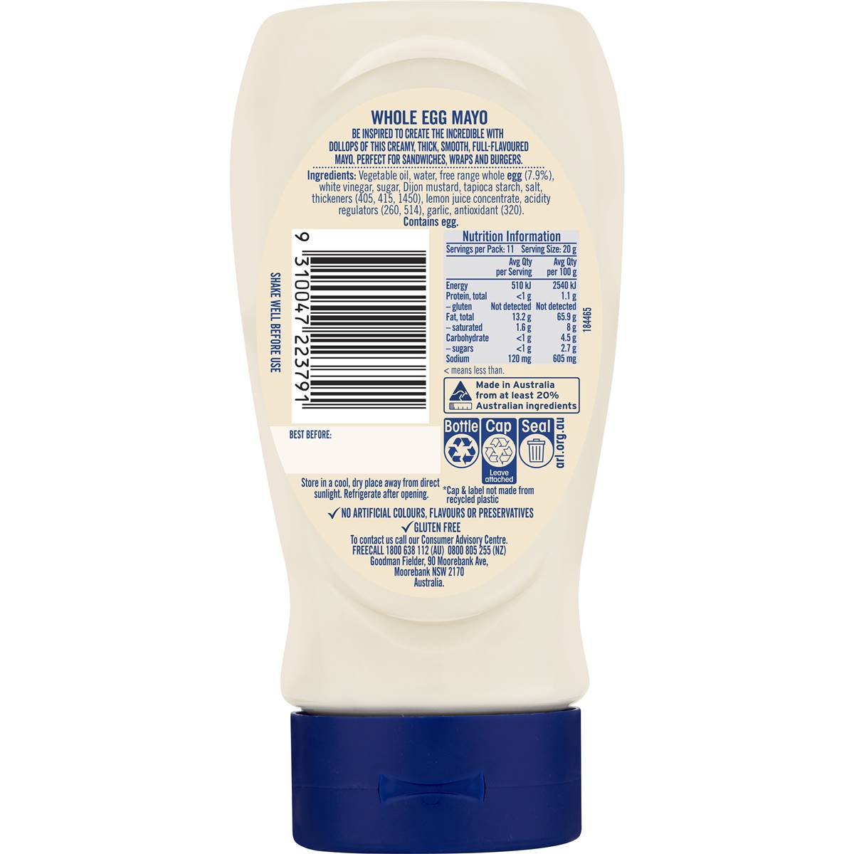 Praise Whole Egg Creamy Mayo 230g