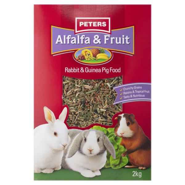Alfalfa & Fruit Rabbit & Guinea Pig Food