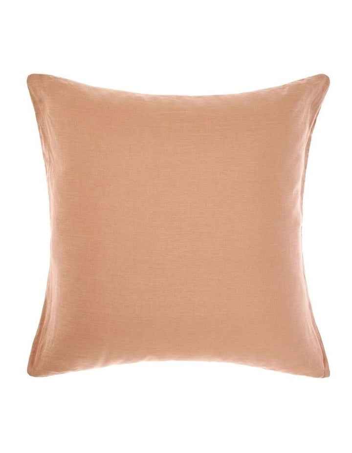 Nimes Washed European Sheet Set in Clay