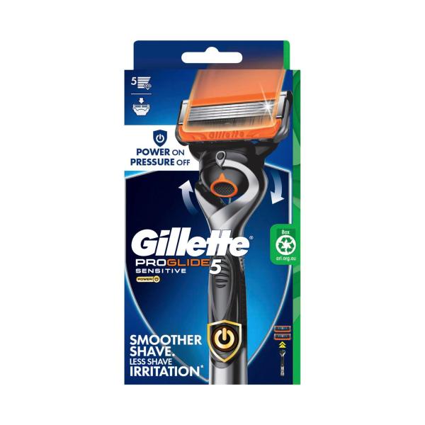 Fusion 5 Proglide Power Razor Kit With 2 Refill Blades