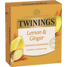 Twinings Tea Bags Lemon & Ginger 80 Pack