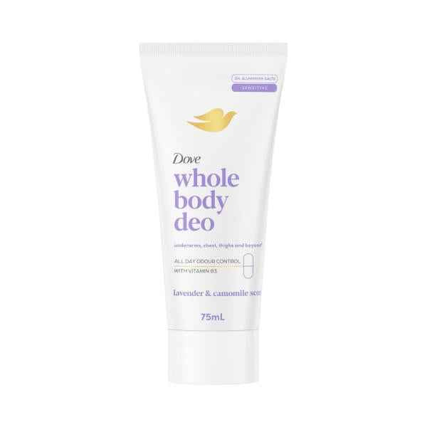 Women Whole Body Deodorant Cream Lavender & Chamomile