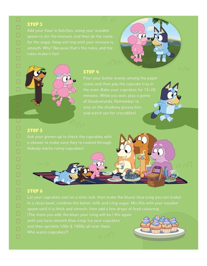 Bluey and Bingo's Fancy Restaurant Cookbook
