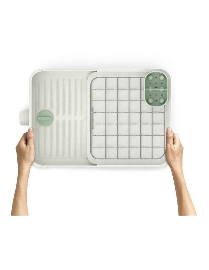 Extend Expandable Dish Rack in Sage