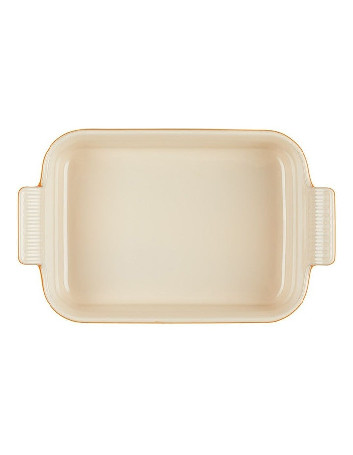 Heritage 26cm Rectangular Deep Dish Volcanic