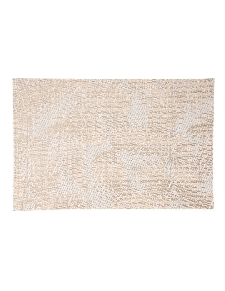 Table Accents Placemat Frond 45x30cm in Beige