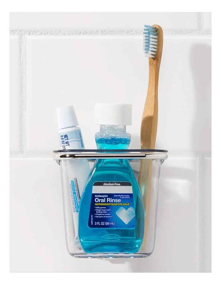 Strong Hold Suction Shower Accessories Cup in Clear