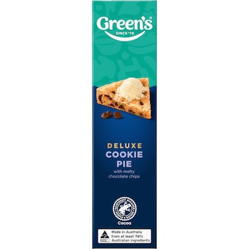 Green's Deluxe Choc Chip Cookie Pie Mix 400g