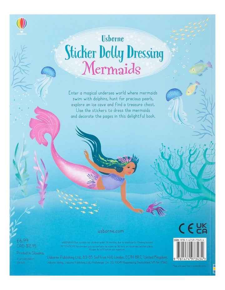 Sticker Dolly Dressing Mermaids