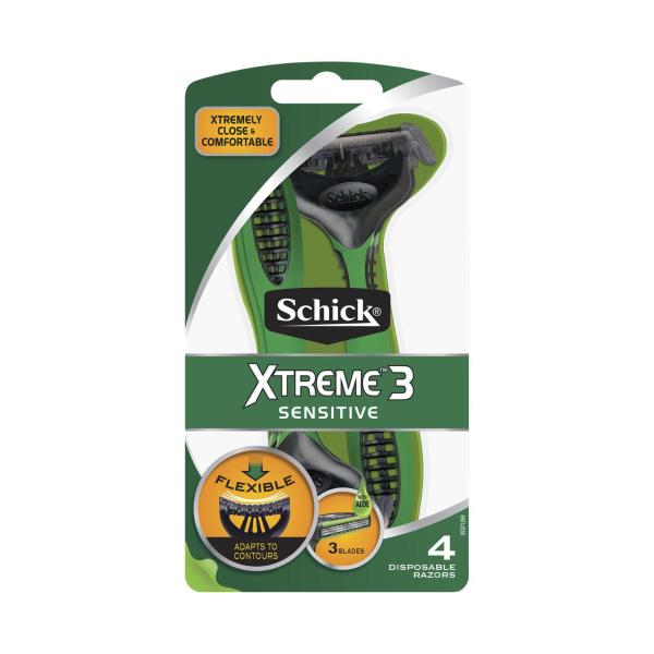 Xtreme 3 Sensitive with Aloe Disposable Razor