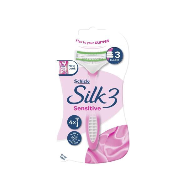 Silk 3 Sensitive Disposable Razors