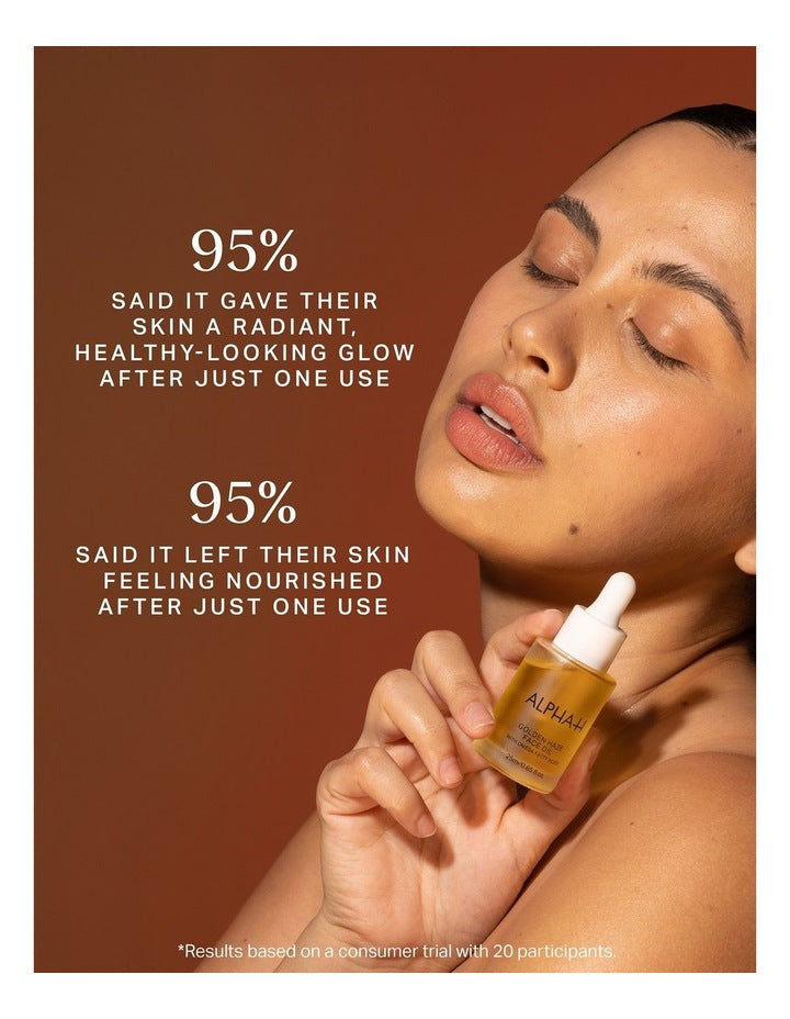 Golden Haze Face Oil with Omega Fatty Acids