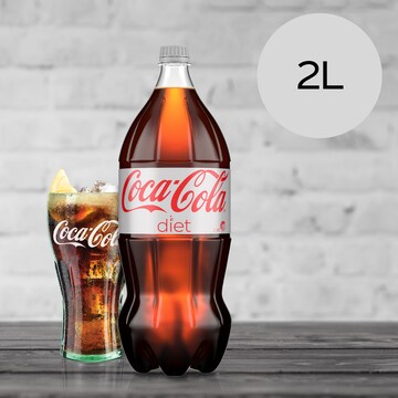 Coca-Cola Diet Soft Drink Bottle 2L