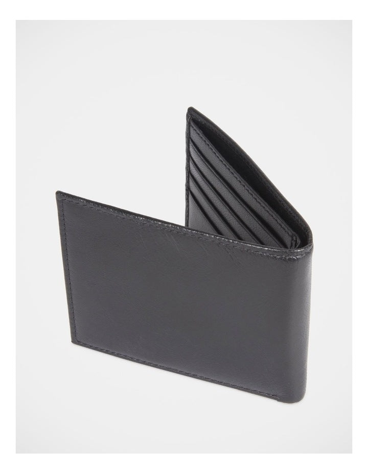 Bi Fold Wallet in Black