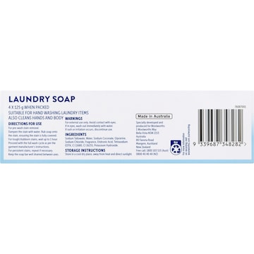 Clean Laundry Soap 4 pack