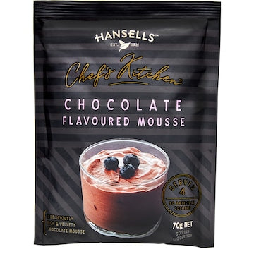 Hansells Chef's Kitchen Chocolate Flavoured Mousse 70g