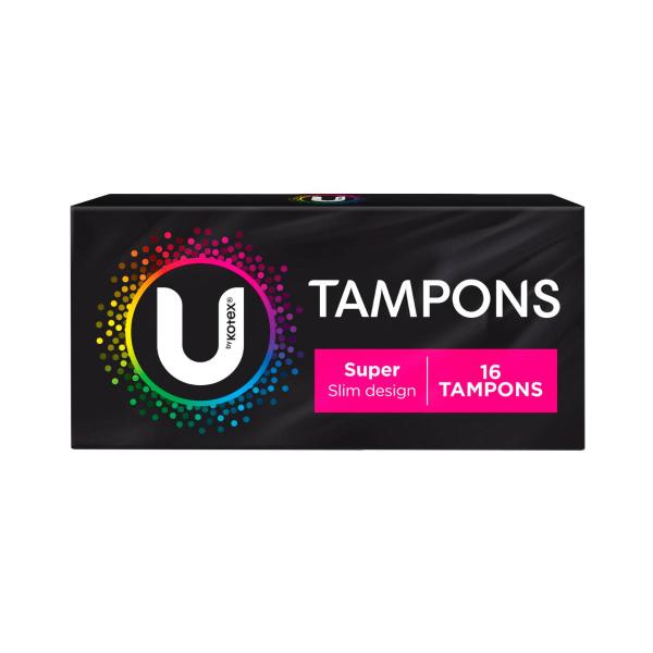 U BY KOTEX TAMPONS SUPER