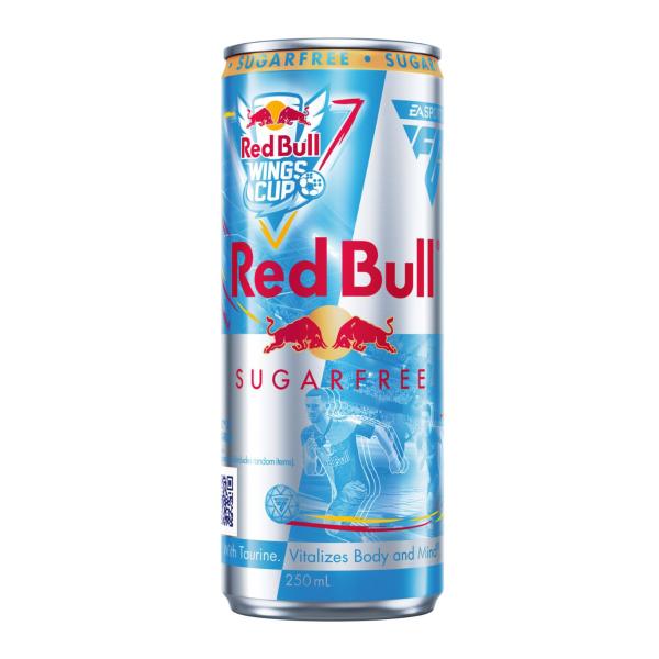RED BULL DRINK ENERGY:SUGAR FREE:.:250 ML