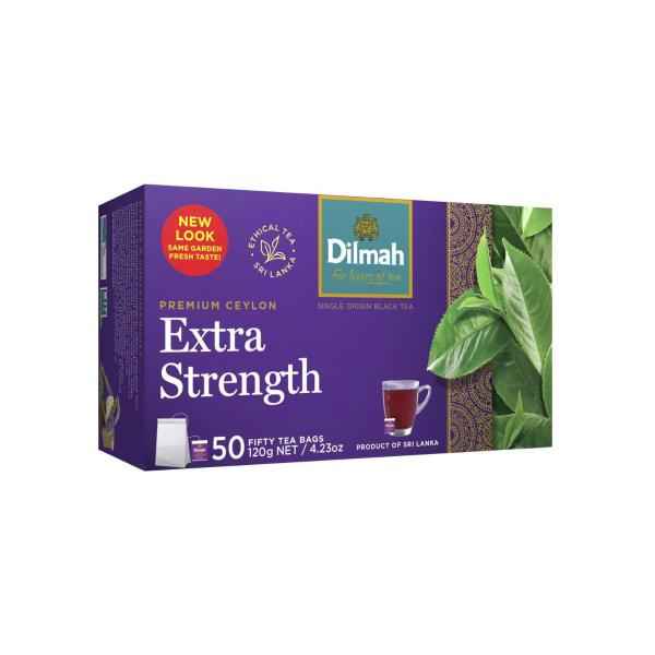 Extra Strength Premium Ceylon Tea Bags 50 Pack