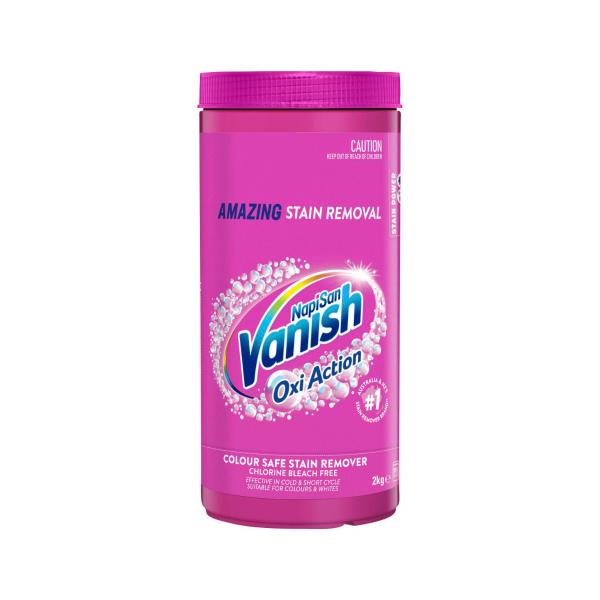 VANISH NAPISAN OXI ACTION FABRIC STAIN REMOVER POWDER 2KG