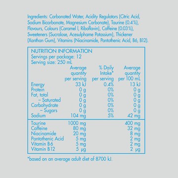 Red Bull Energy Drink Sugar Free Cans 250mL x 12 pack