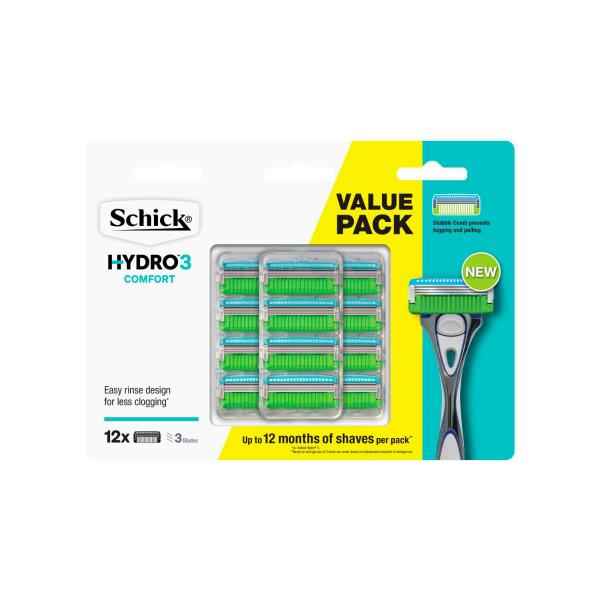 Hydro 3 Comfort Razors Value Pack