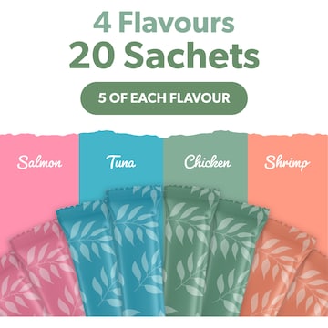 Pretty Wild Creamy Puree Lickable Cat Treats Variety 15g x 20 pack