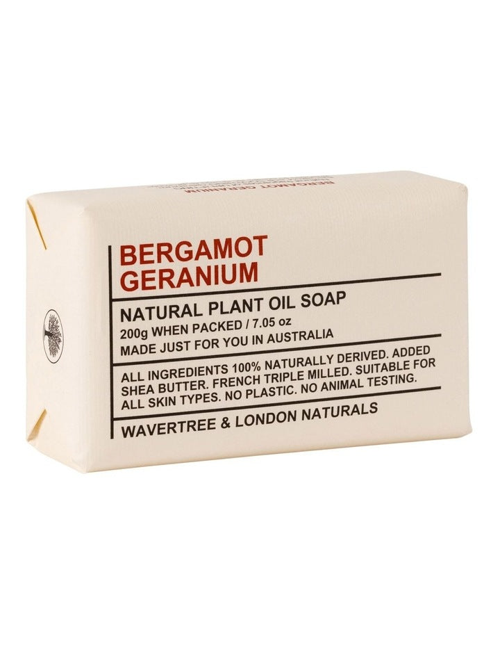 Bergamot Geranium Soap Bar