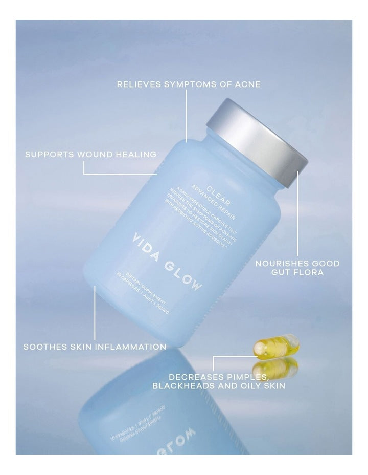 Clear Dietary Supplement 30 Capsules