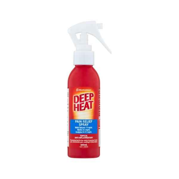 DEEP HEAT PAIN RELIEF SPRAY 100ML