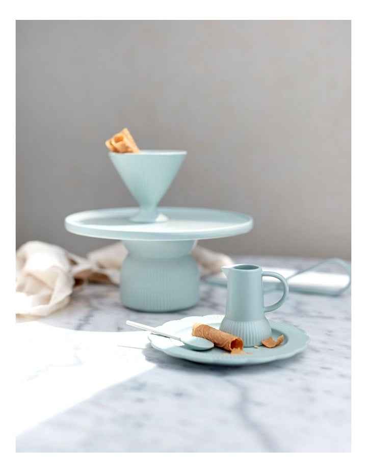 Dessert Story Cake Stand 28x13cm in Pale Eucalypt
