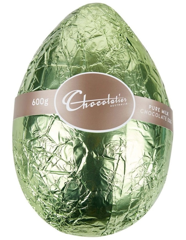 Milk Chocolate Large Assorted Foiled Egg 600g