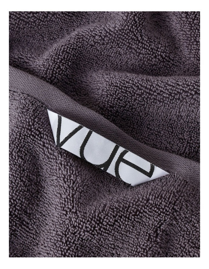 Clara Quick Dry Bath Towel in Charcoal