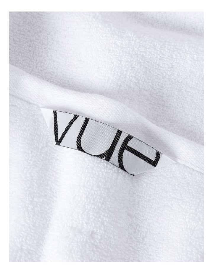 Clara Quick Dry Bath Towel in White