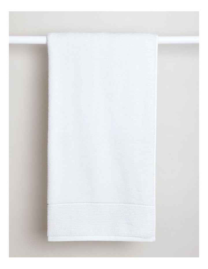 Clara Quick Dry Bath Towel in White