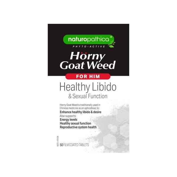 NATUROPATHICA HORNY GOAT WEED FOR HIM.:50 PACK